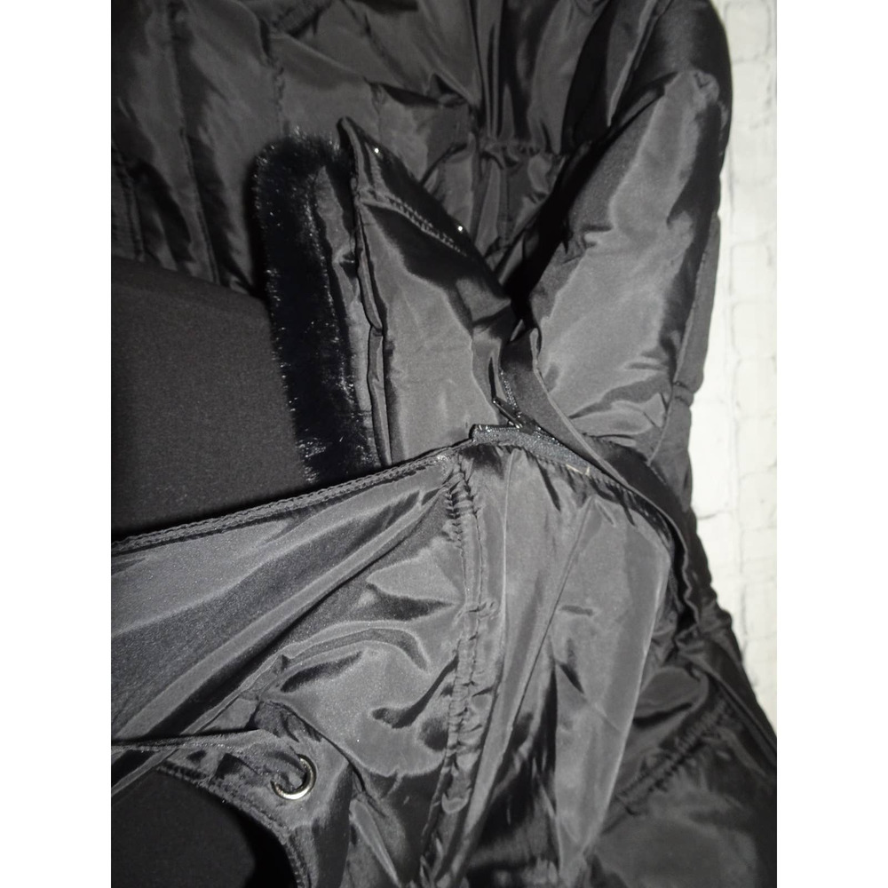London Fog Women's Sz 3X Black Button Zipper Up Puffer Jacket No tags - Picture 8 of 11